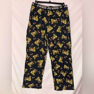 Joe Boxer Black Pajama Pants with I Love my Nuts Design
